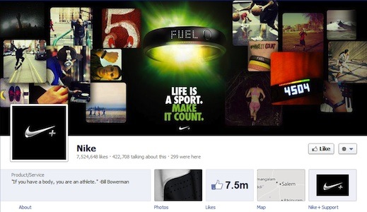 Nike timeline